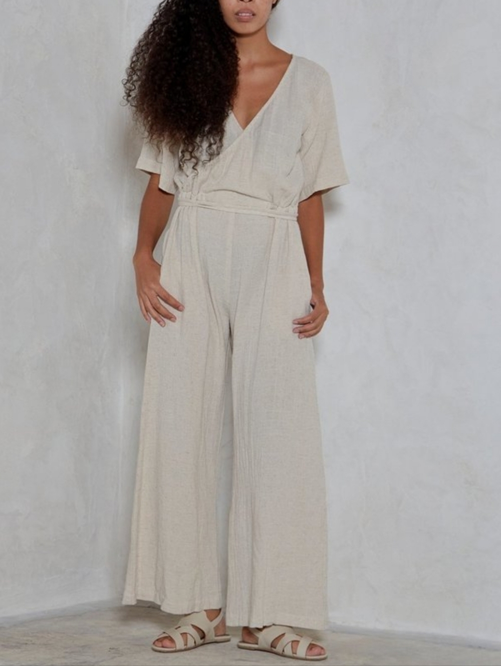 Esby Duffy Reversible Jumper In Natural